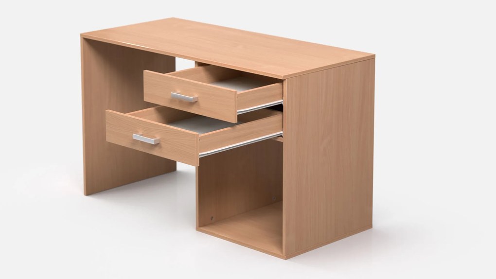 DREVONA Písací stolík PC 120 cm buk REA SAM