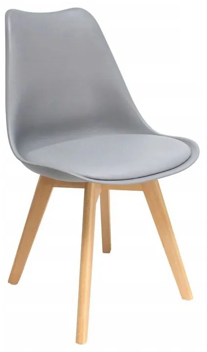 Jedálenská stolička OSLO - sivá