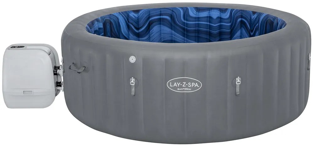 Vírivka Lay-Z-Spa SANTORINI PRO 7 LED hydromassage pre 5-7 osôb Bestway  6001T