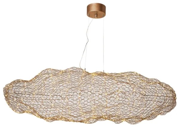 ByRydens 4201260-6501 - LED Luster na lanku HAYDEN LED/20W/230V zlatá