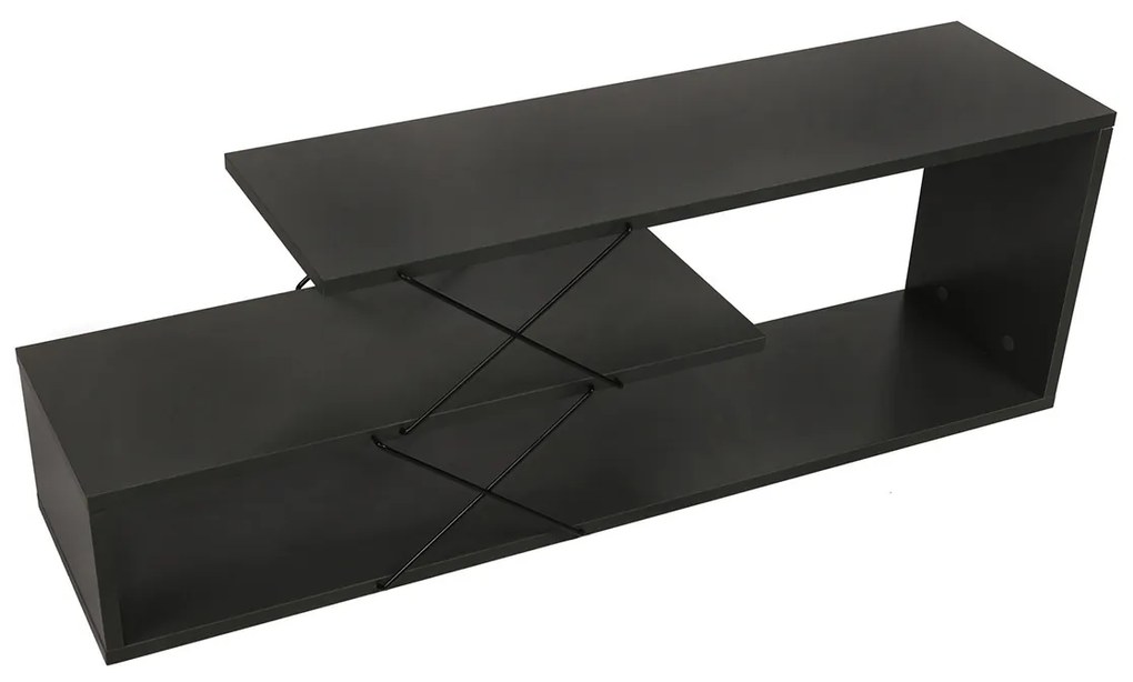 TV stolík Zigzag Anthracite