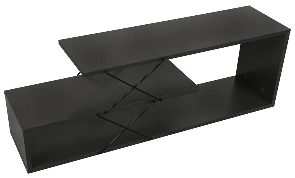 TV stolík Zigzag Anthracite