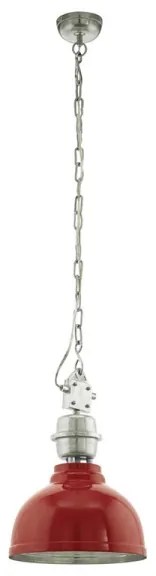 Eglo 49177 - Luster na reťazi GRANTHAM 1xE27/60W/230V