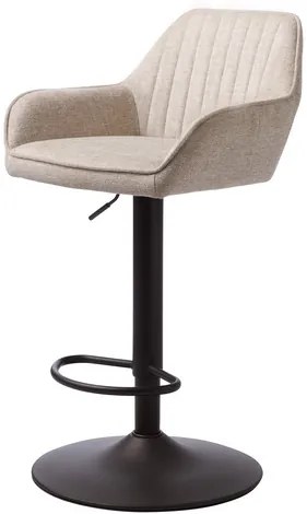 Barová stolička Unique Furniture NOLAN béžová látka 50830000