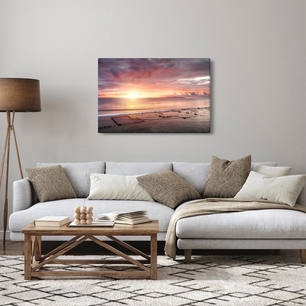 Obraz - Morská panoráma (90x60 cm)