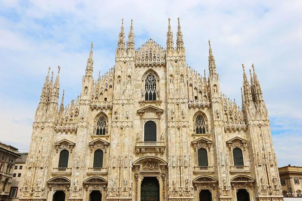 Samolepiaca fototapeta katedrála v Miláne - 150x100