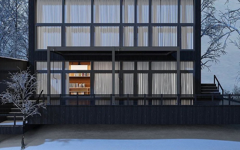 Záhradná hliníková pergola do steny 6x3 m (antracit)