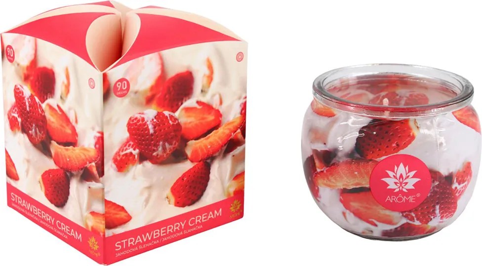 ARÔME Strawberry Cream Množství: 12 ks