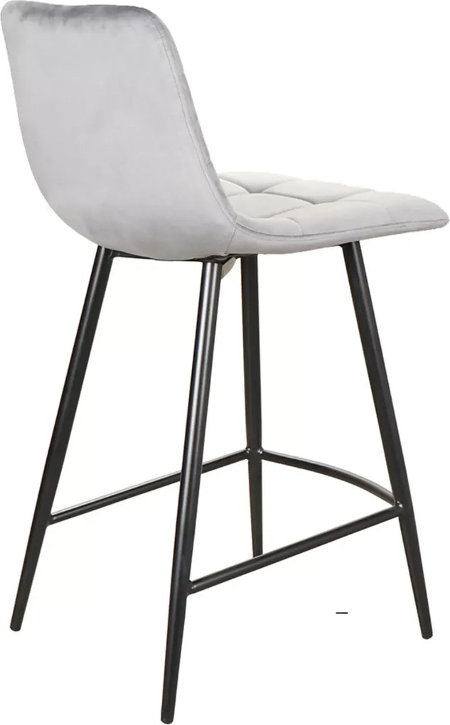 SI Mila H-2 Sametová barová stolička