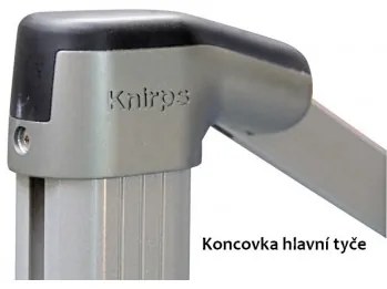 Knirps Knirps 275 x 275 cm - slnečník s bočnou tyčou : Farba slnečníka - bordó (vínová)