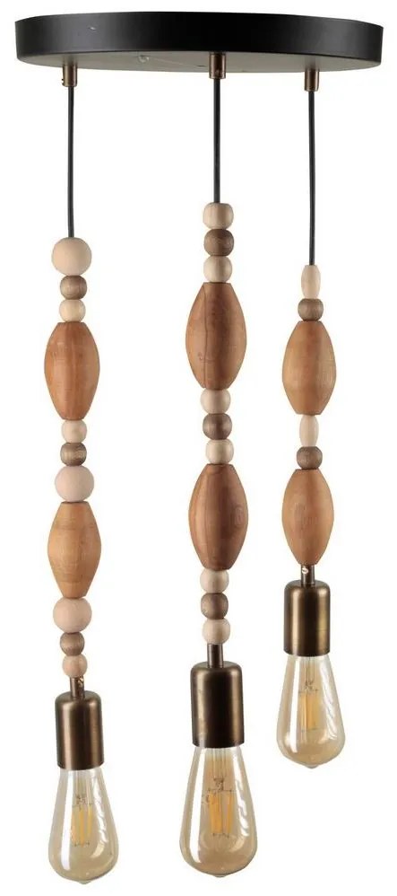 Luster na lanku 3xE27/60W/230V