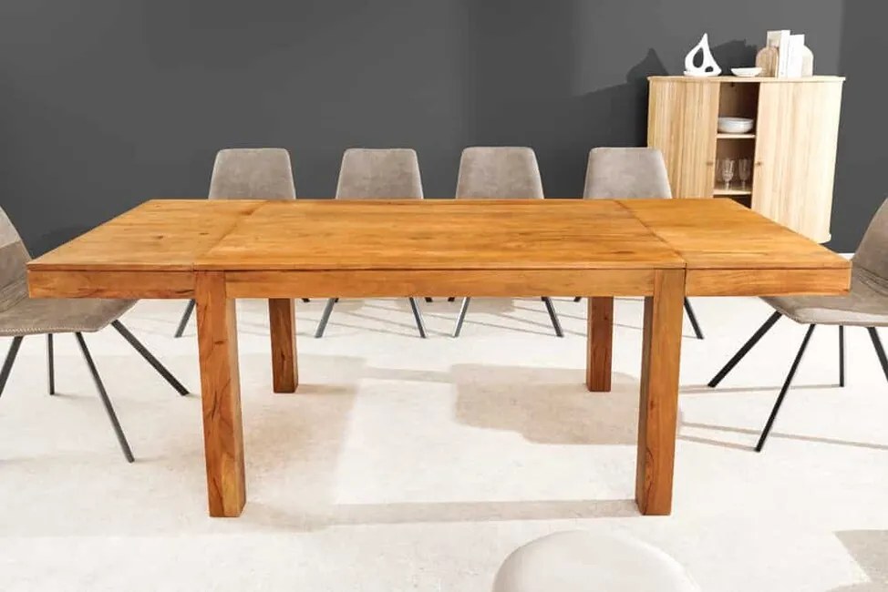 Rozkladací jedálenský stôl z akáciového dreva Pure 120-200cm
