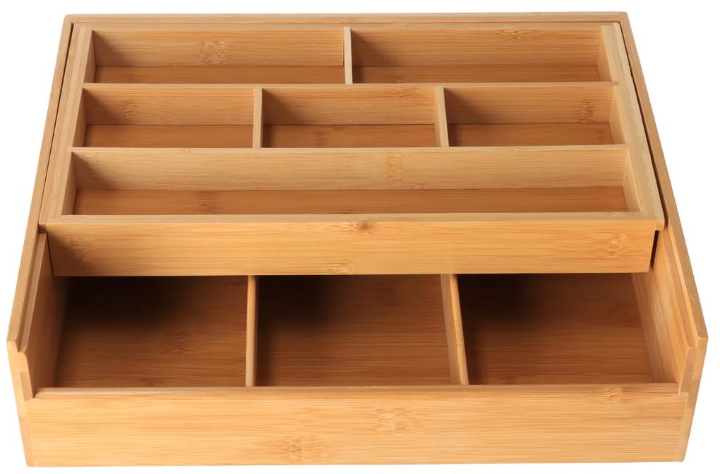 Kesper Úložný box z bambusového dreva