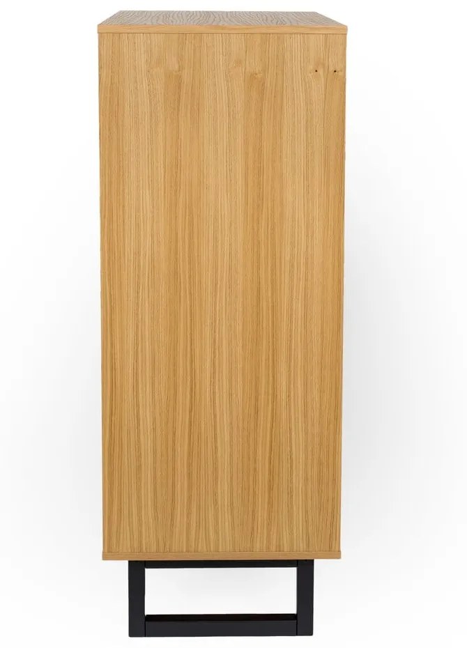 Komoda v dubovom dekore Woodman Camden Diamond, 80 x 123 cm