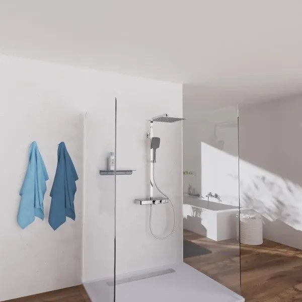 Schütte 60531 - Sprchová súprava s termostatickou batériou OCEAN l. chróm/antracit