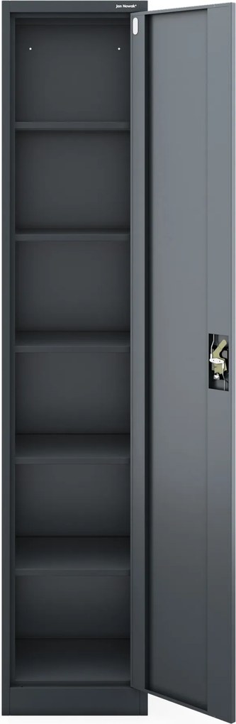 Kartotéková skriňa na kľúč antracitová ALEX H2200 450 x 2200 x 400 mm