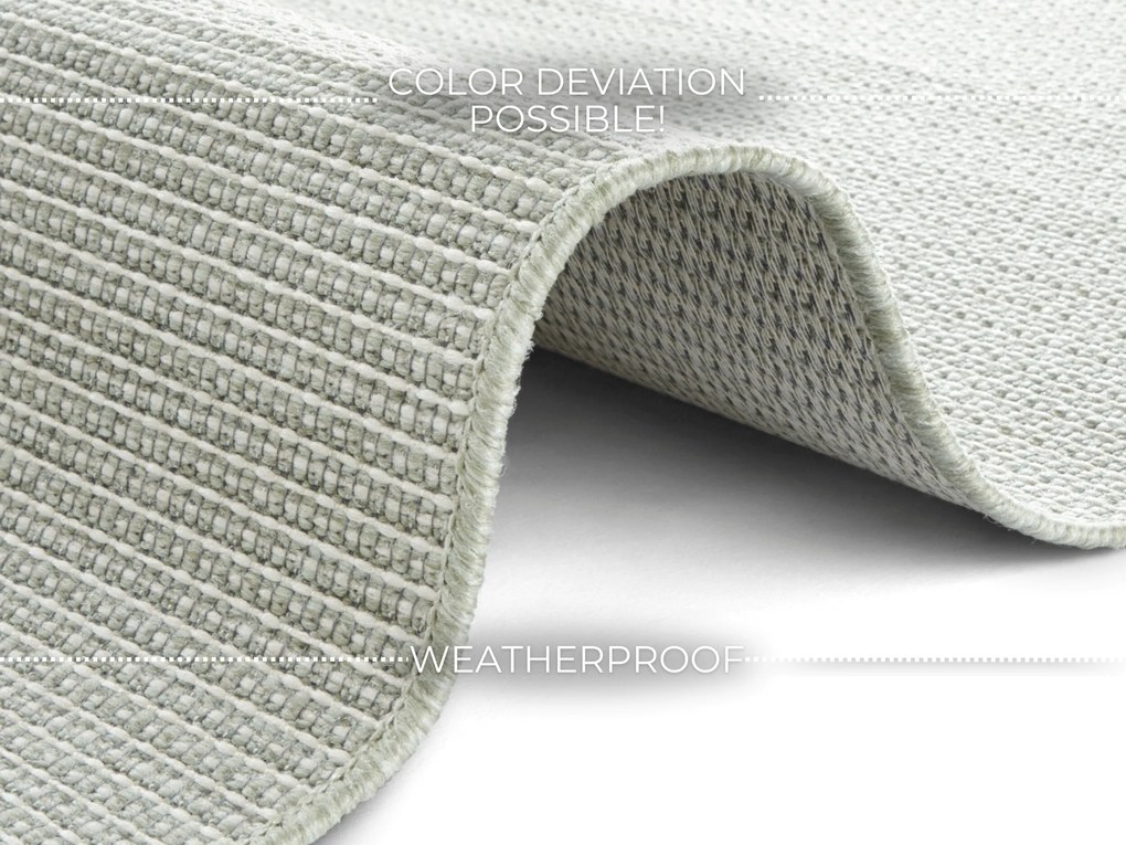 Kusový koberec Secret 103557 Green z kolekcie Elle – na von aj na doma, 200x290, zelená, chodba / predsieň, ELLE Decoration