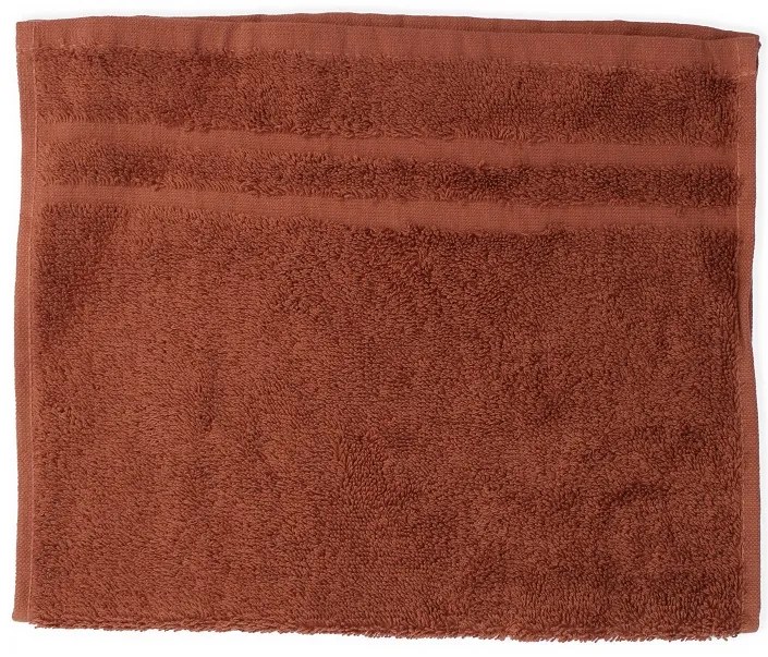 Malý uterák tmavo hnedá 30x50 cm