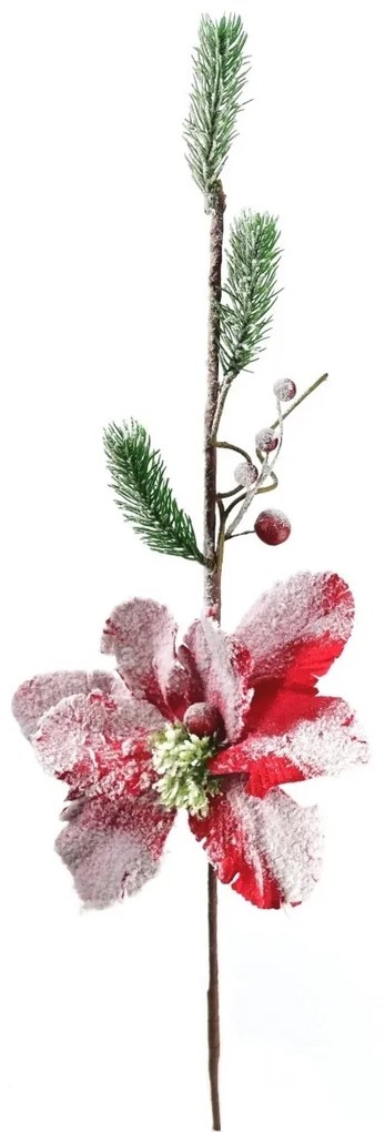 Dekoračná kvetina Zasnežená magnólia, 60 cm