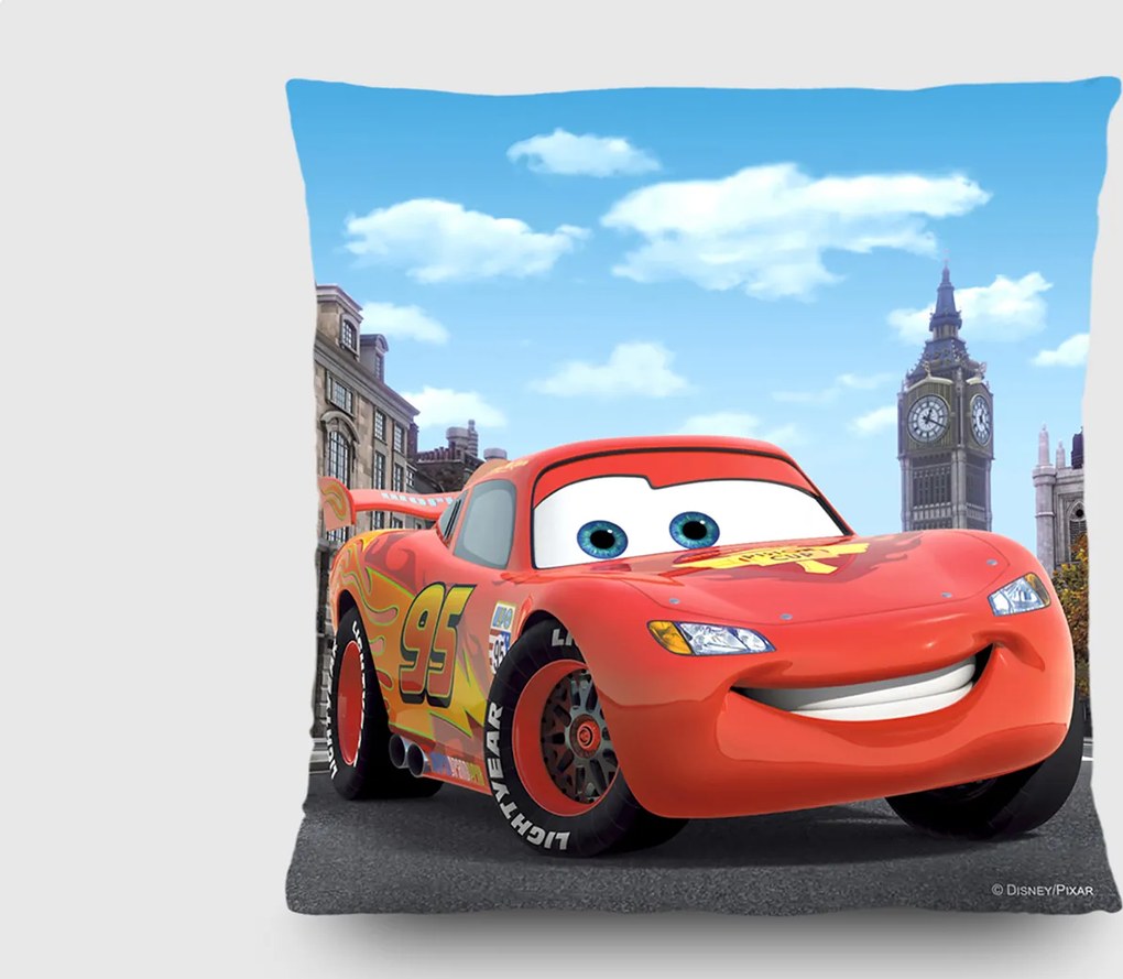 Detský vankúšik DISNEY AUTÁ 40x40 cm