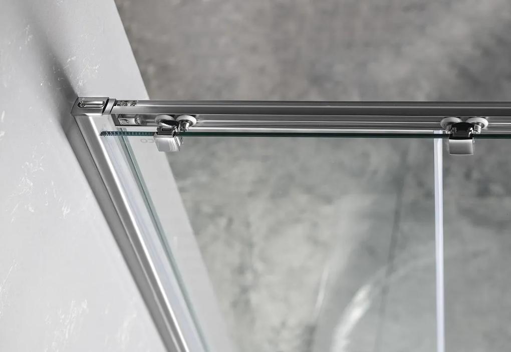 Gelco, SIGMA SIMPLY obdĺžniková sprchová zástena 1000x900 mm, L/P varianta, rohový vstup, Brick sklo, GS2410GS2490