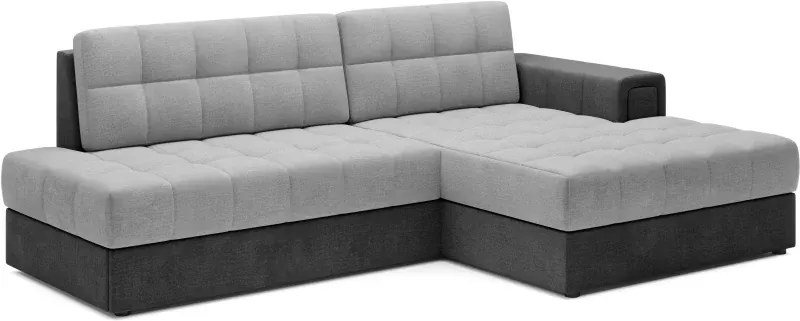 Sedacia súprava Katrin, pravá, sivá (monolith 84/97)