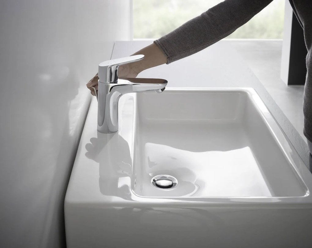 Hansgrohe Focus E2, umývadlová batéria s výpustom, LowFlow 3,5 l/min, chrómová, 31603000