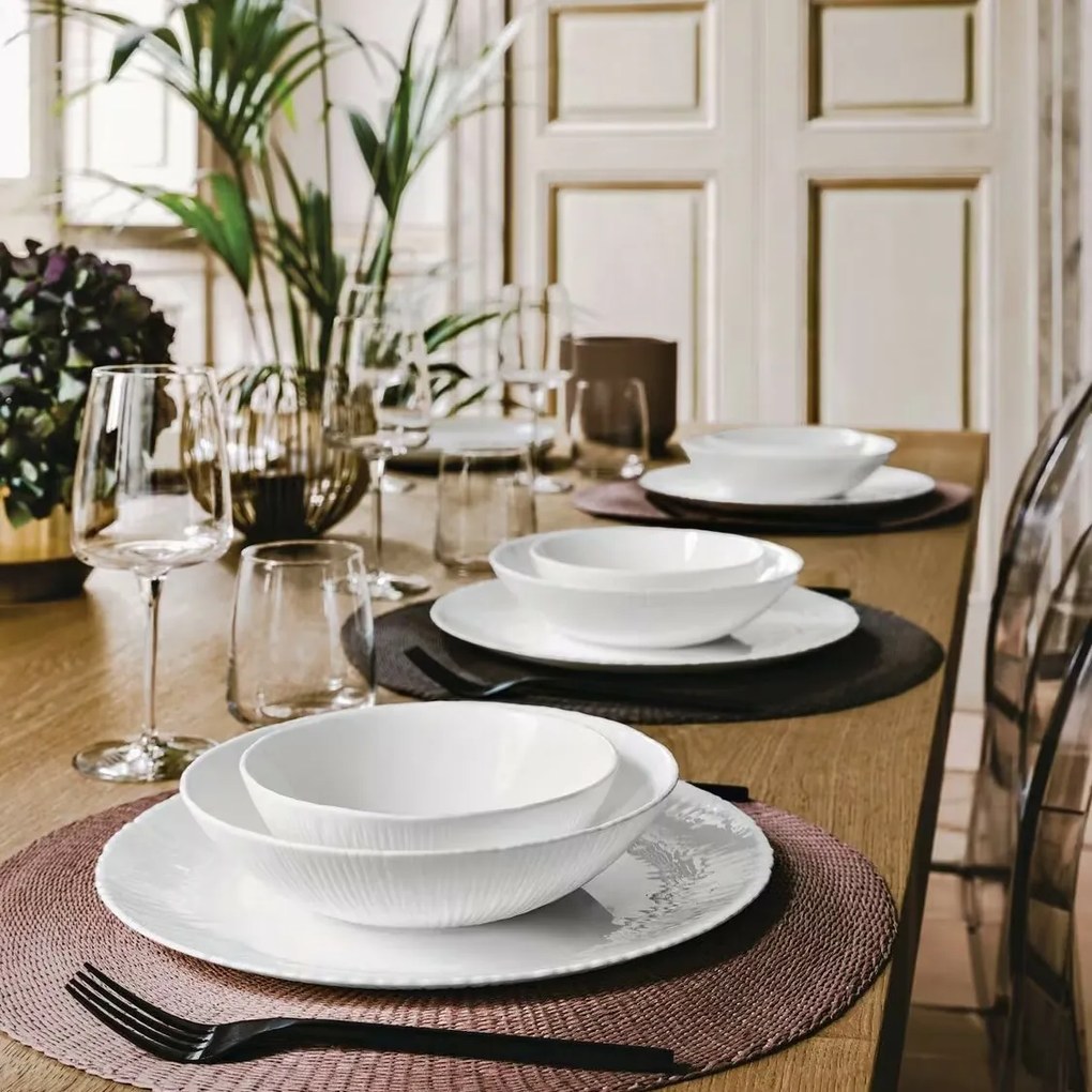 Bormioli Rocco 18-dielna jedálenská súprava Coconut