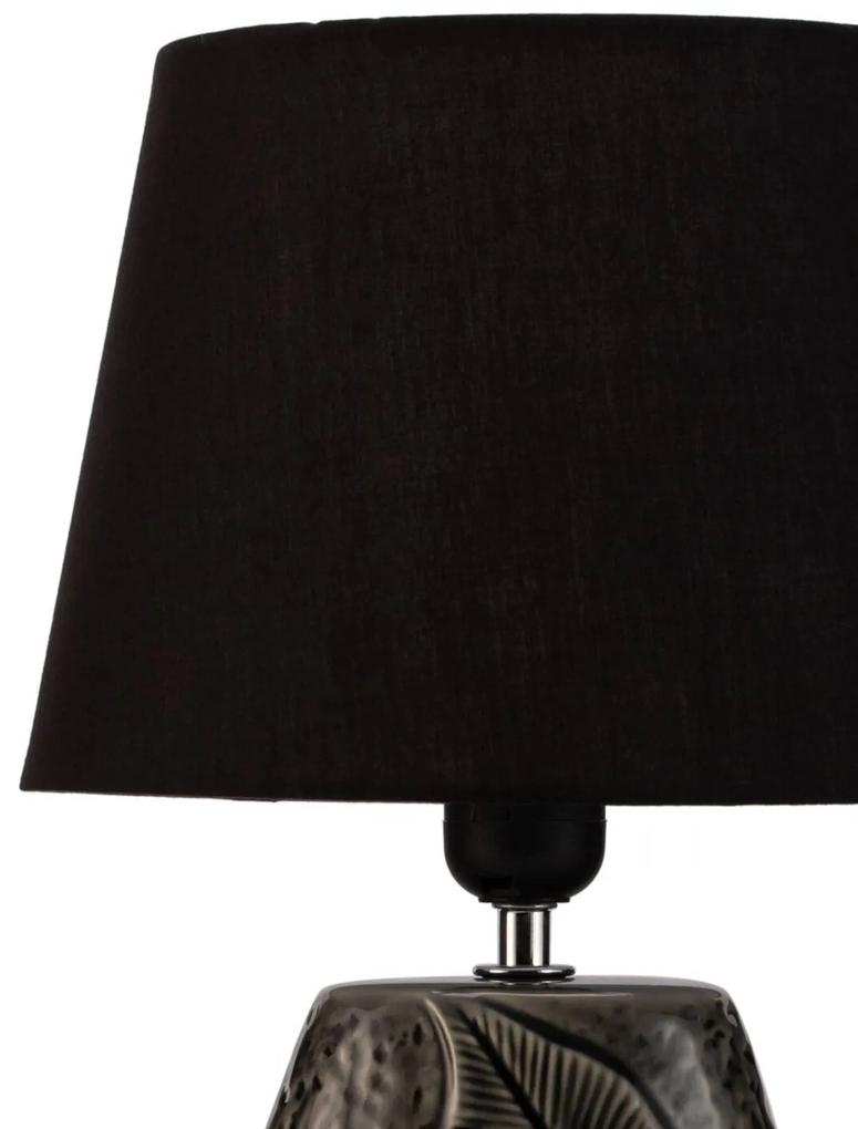 Pauleen Midnight Dream stolná lampa v čiernej