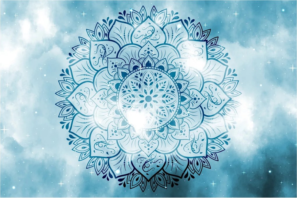 Obraz - Nebeská mandala (90x60 cm)