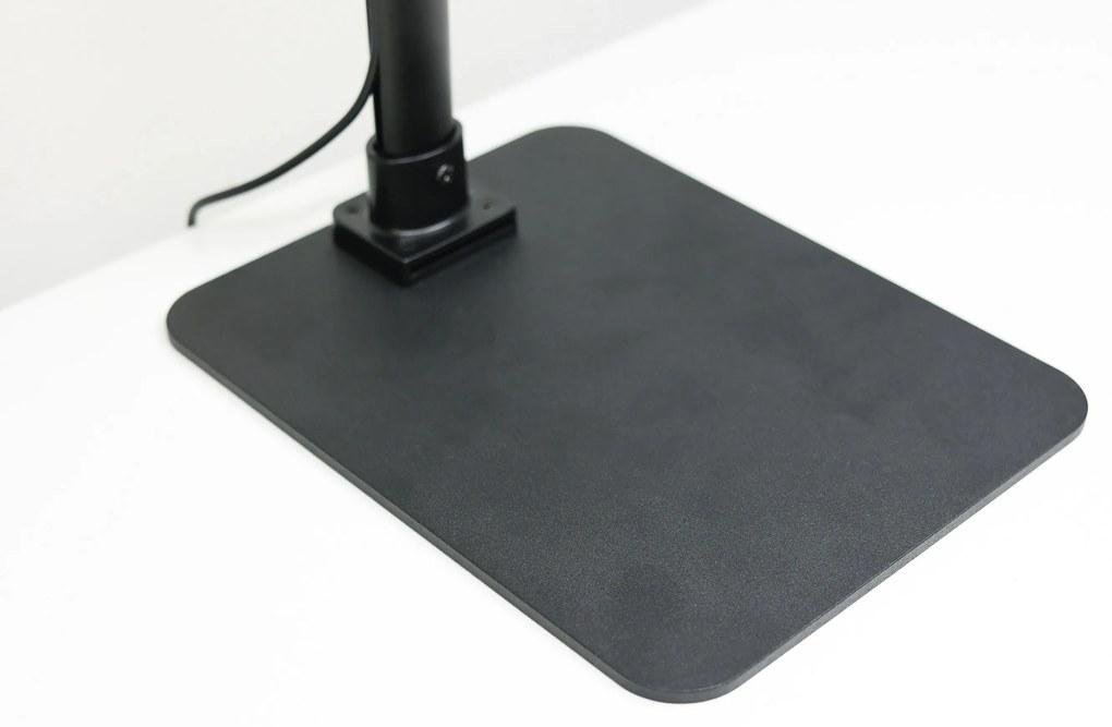 Stolná LED lampa ALVARO, základňa, diaľkový ovládač