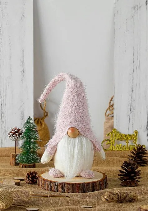 Vianočný škriatok YX068 - ružový