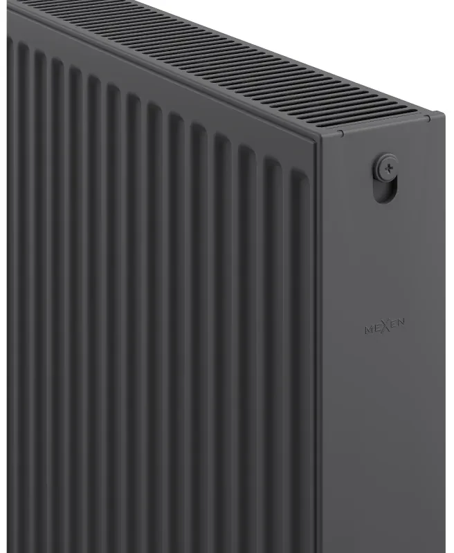 Mexen, panelový radiátor Mexen C22 600 x 500 mm, bočné pripojenie, 826 W, antracit - W422-060-050-66