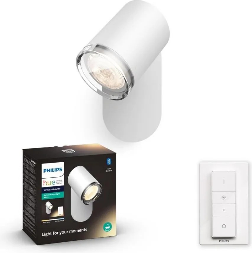 Philips - LED Stmievateľné kúpeľňové svietidlo Hue ADORE 1xGU10/5W/230V IP44 + DO