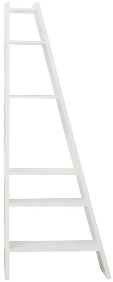 Biela knižnica TemaHome Delta