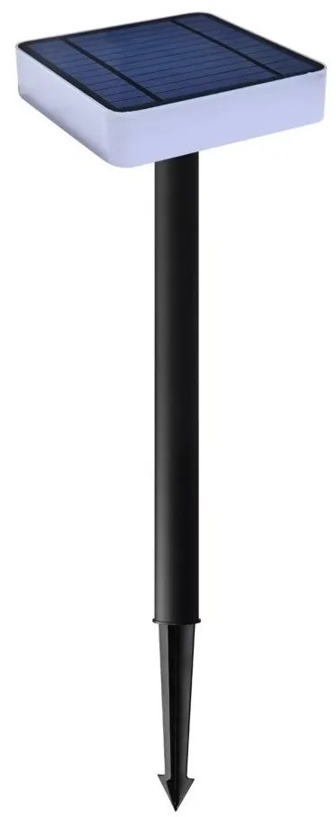 Immax NEO 07911L - LED RGB Stmievateľné solárne svietidlo 1W/5V hranatý IP54 Tuya