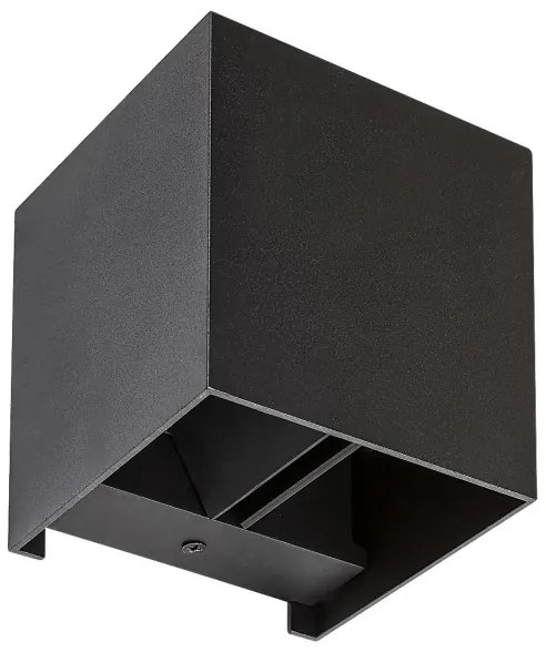 Rabalux 7396 - Vonkajšie nástenné svietidlo SOLIN 1xG9/42W/230V IP54 čierna