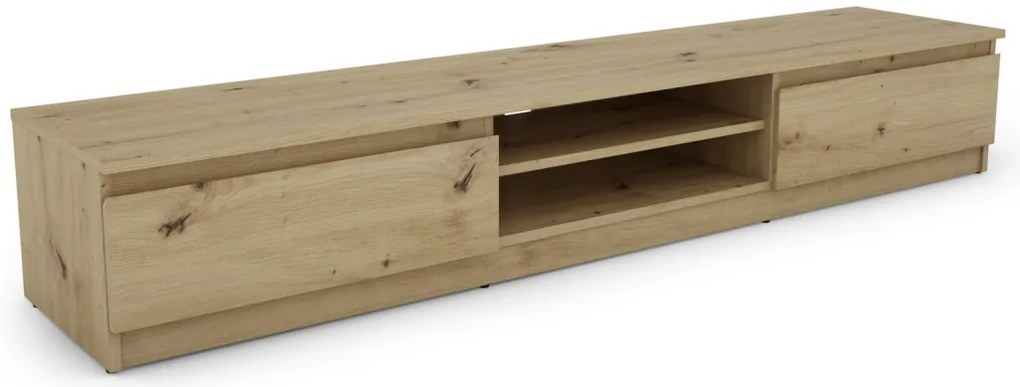 TV stolík Carlos, dub artisan, 175 cm