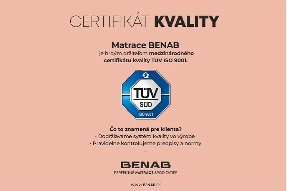 Benab Matrac OCEANA XXL 200x160 cm