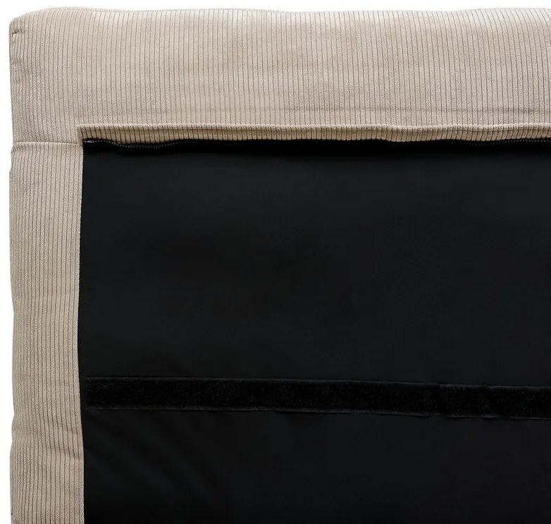 Manželská posteľ 140 cm Mellody (sivobéžová) (s roštom). Vlastná spoľahlivá doprava až k Vám domov. 1081351