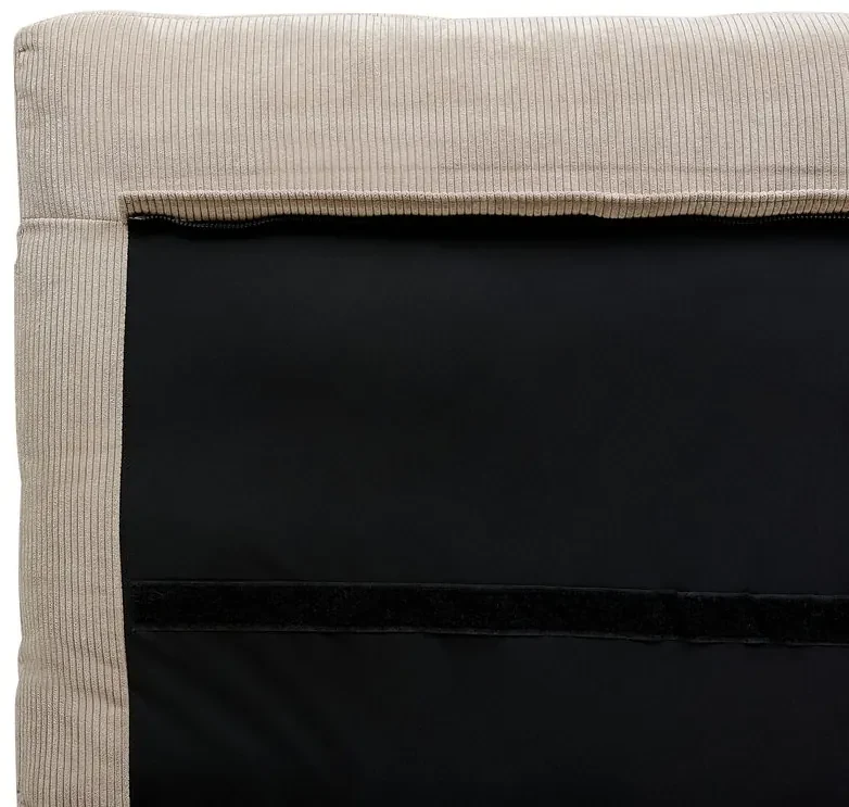 Manželská posteľ 140 cm Mellody (sivobéžová) (s roštom). Vlastná spoľahlivá doprava až k Vám domov. 1081351