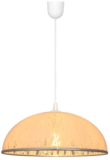 Luster na lanku CIRCLE 1xE27/15W/230V biela