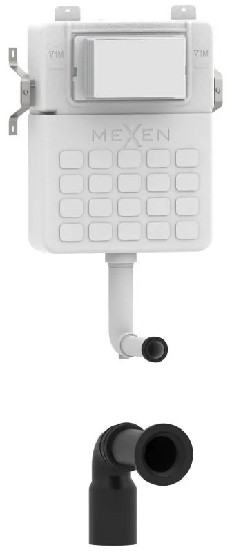 Mexen Tex Air S, pneumatický predstenový montážny rám pre stojaté WC, 61102A