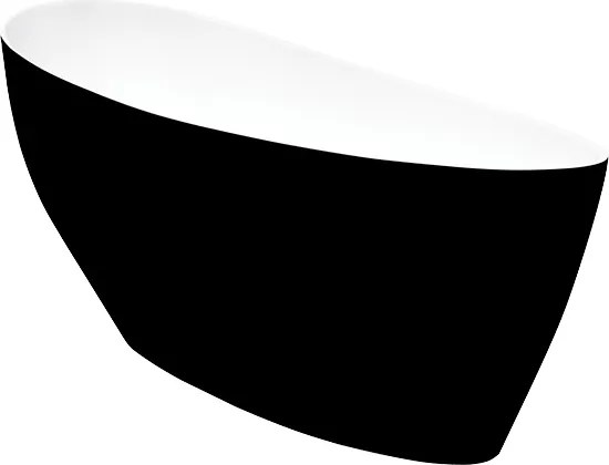 Besco Voľne stojaca vaňa z liateho mramoru Keya BW 165x70 BESCO-Typ výpuste: Click-Clack štandard, chróm, BESCO-Rozmery: 163,5x70,5, BESCO-Farba: Bie…