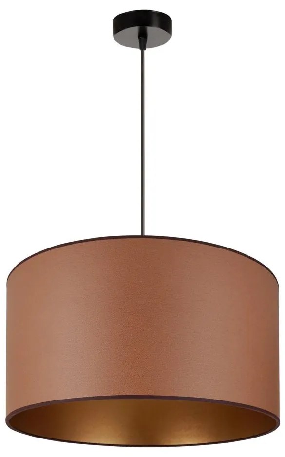 Brilagi - Luster na lanku OREGON ROLLER VEGE 1xE27/15W/230V pr. 45 cm hnedá