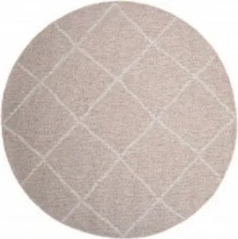 Koberec ARRUBA 4912 ružový kruh