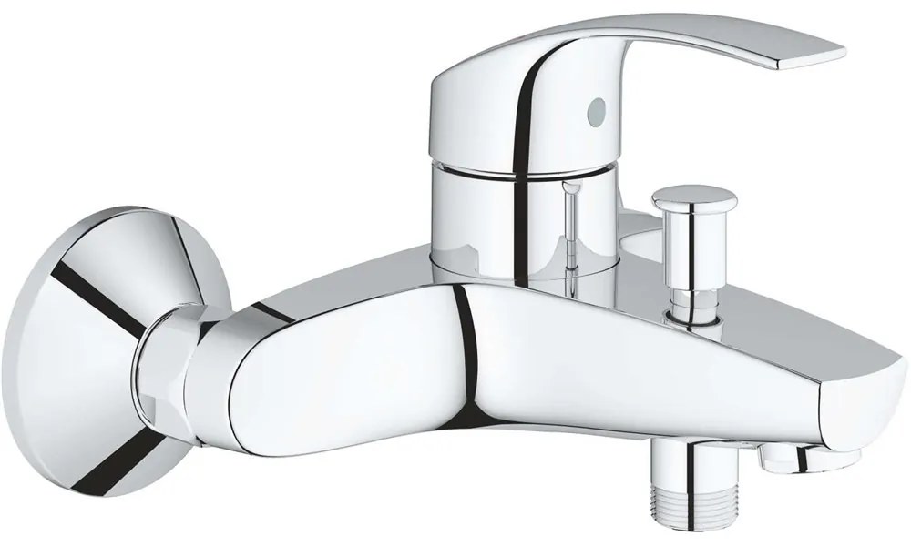 GROHE Eurosmart páková vaňová batéria nástenná, chróm, 33300002