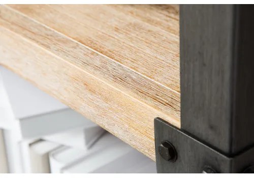 Knižnica/Regál 38037 70cm Drevo Acacia - Komfort-nábytok