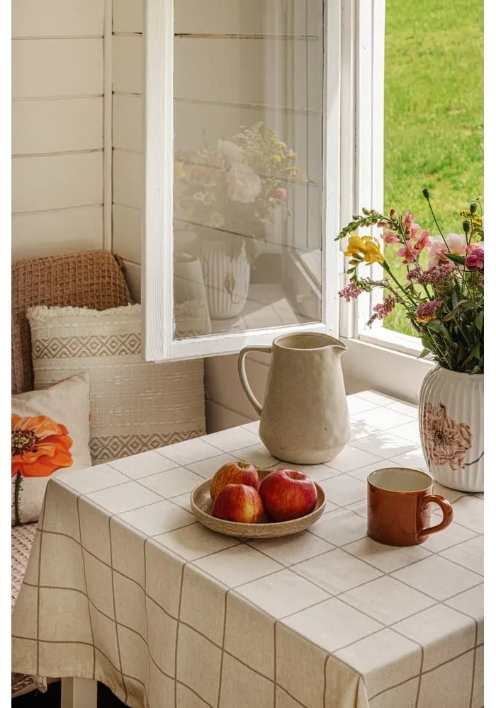 Biela porcelánová váza Kähler Design Poppy, výška 21 cm