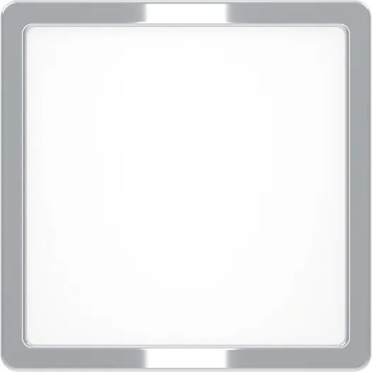 Eglo 901766 - LED kúpeľňové stropné svietidlo FUEVA LED/10,5W/230V 22x22 cm IP44 chróm